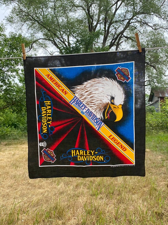 Vintage Harley Davidson American Legend Bandana