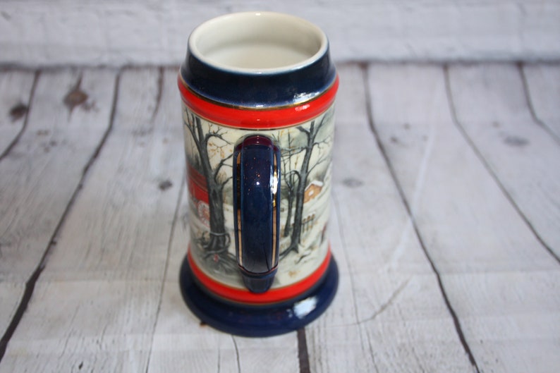 Vintage 1990 Budweiser Beer Stein Budweiser Clydesdales Etsy