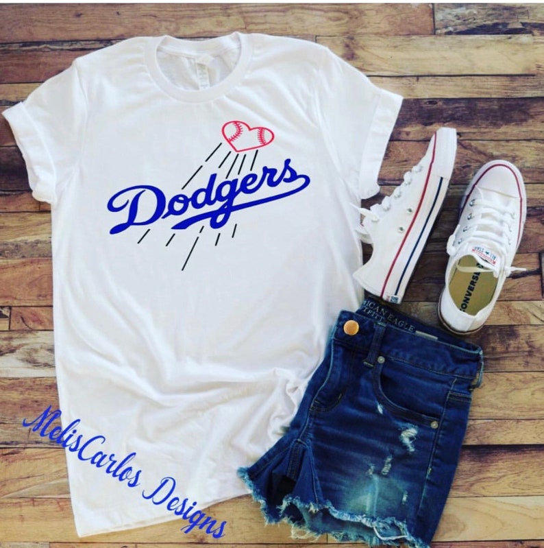 dodgers t shirt women's
