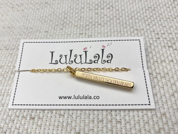 Same day name best sale necklace