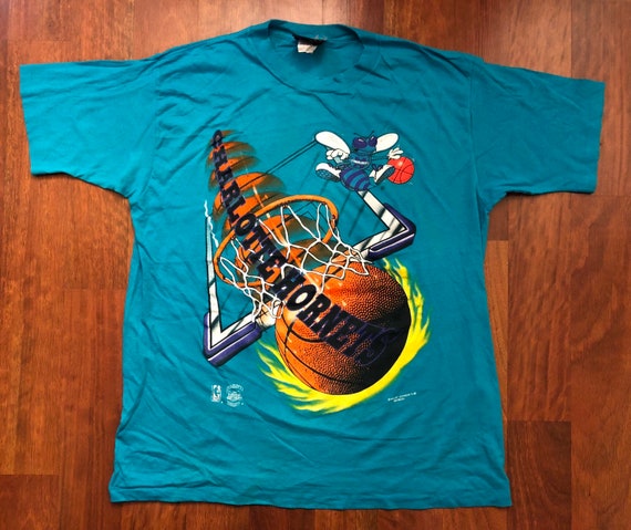 charlotte hornets vintage t shirt