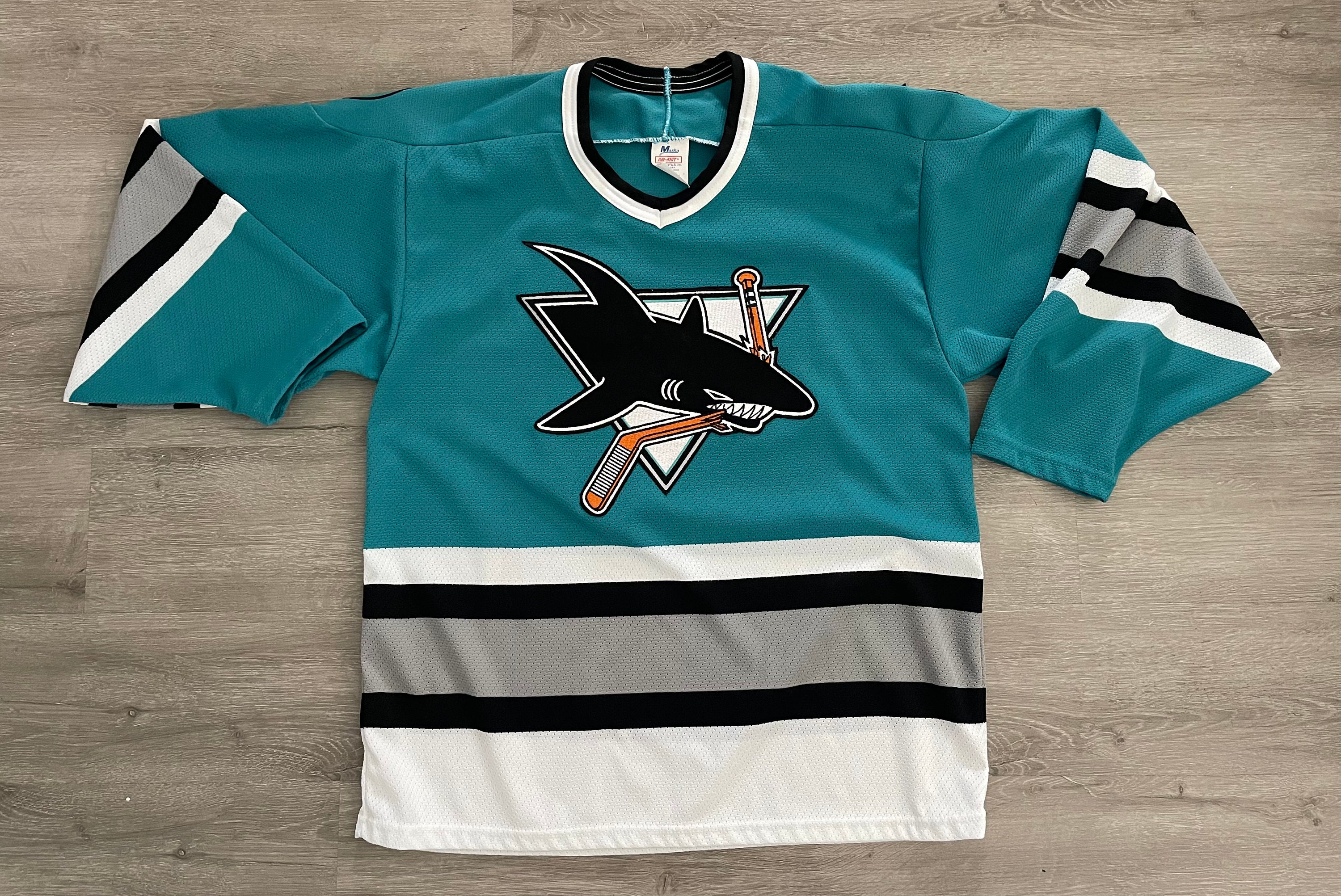 San Jose Sharks Hockey Team Retro Logo Vintage Recycled California License  Plate Art Women's T-Shirt by Design Turnpike - Instaprints