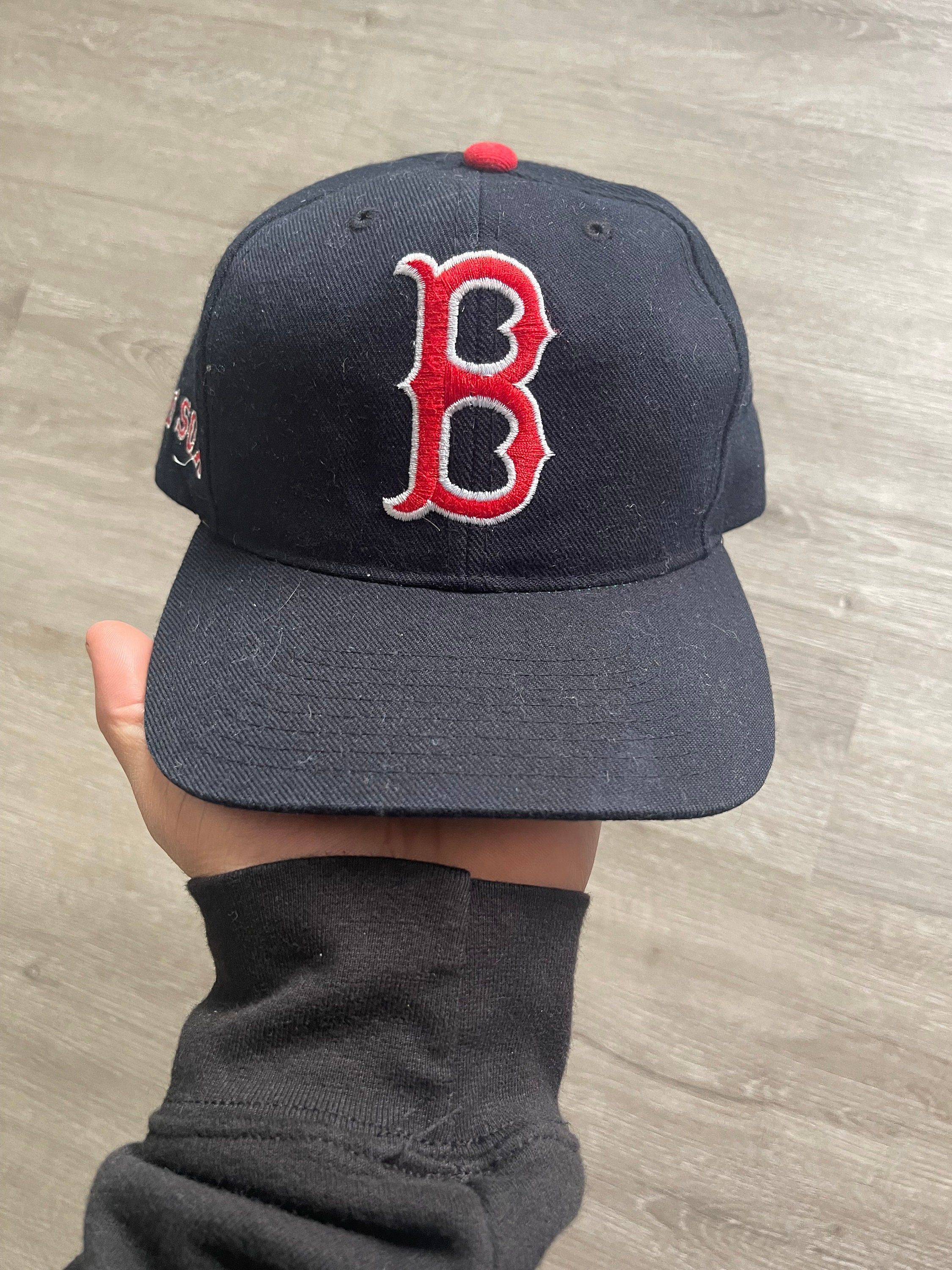 Boston Red Sox Hat Super Distressed baseball cap dyed washed retro