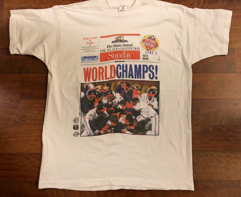 braves world series shirt