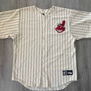 Vintage Cleveland Indians Shirt Mens Sz XL MLB Baseball Logo Art Champions  90s