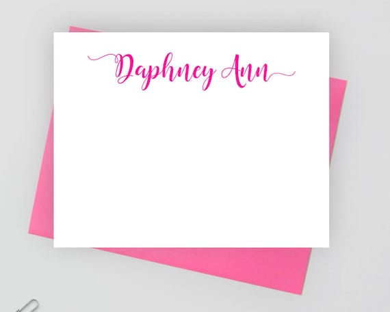 Personalized Stationery Set Personalized Stationary Set | Etsy