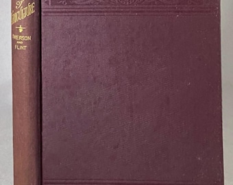 1899 Manual of Agriculture: Antique Victorian Farming Book, Emerson & Flint