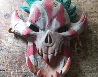 Lachender Schädel Maske aus World of Warcraft