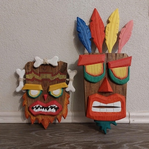 aku/aku！キャンバスアート Aku Aku Decor - Etsy