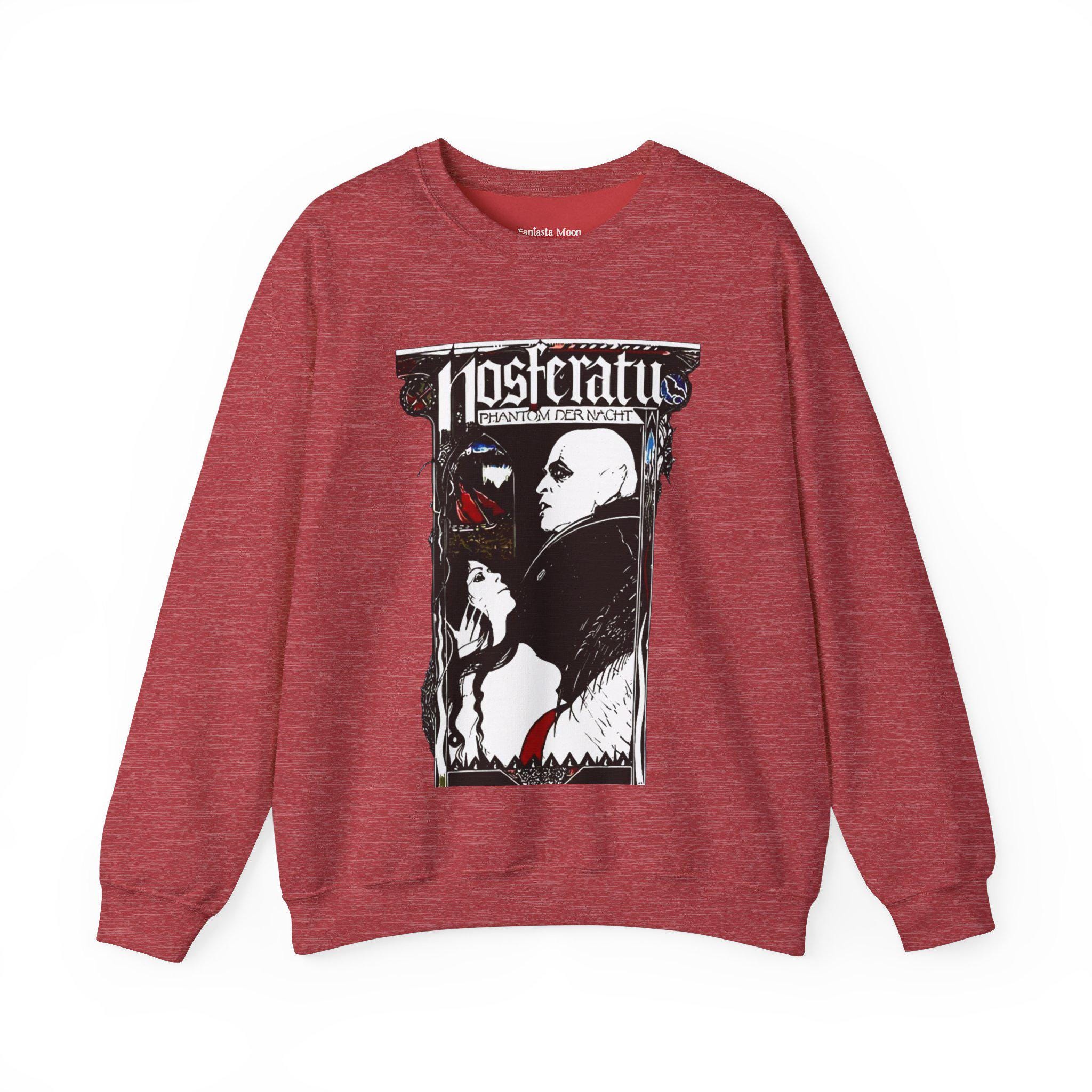 RED By EMP Maglia Donna Nera A Maniche Lunghe Con Stampa Di Stelle, Scollo A U, Taglio Largo, In Viscosa Ed Elastan, Lavabile In Lavatrice