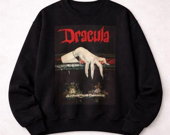 Vintage gotische Bram Stoker's - Dracula boekomslag sweatshirts