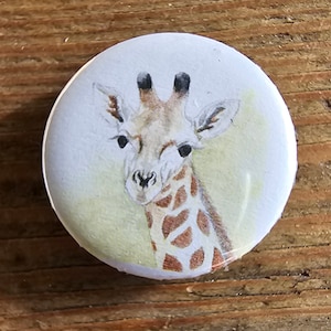 Giraffe fridge magnet