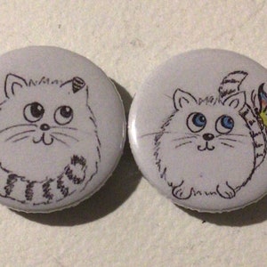 Magnete Katzen 6er Set Bild 5