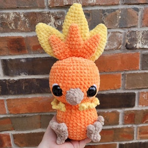 Crochet Pattern: Fire Chicken