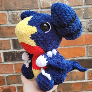 Crochet Pattern: Dragon Shark Jet