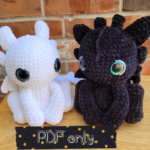 Crochet Pattern: Trainable Dragon Friends