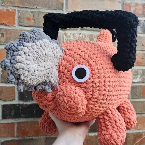 7 Pochita Crochet Patterns 2 Crochet Pattern: Chainsaw Bow Wow
