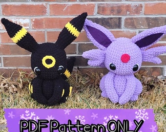 Crochet Pattern: Psychic and Goth Cat