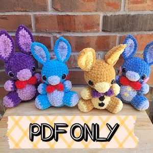 Crochet Pattern: Jump Scare Bunny