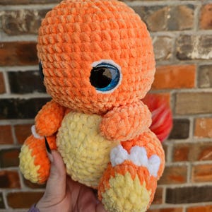 Crochet Pattern: Fire Lizard