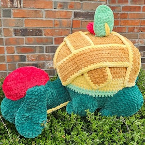 Häkelanleitung: Apfelkuchen-Drache