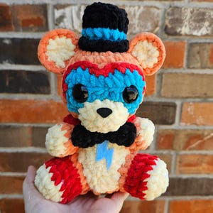 Crochet Pattern: Jump Scare Bear (Includes 9 different versions!)