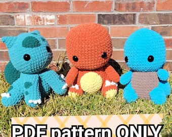 Crochet Pattern: Gen 1 Bundle