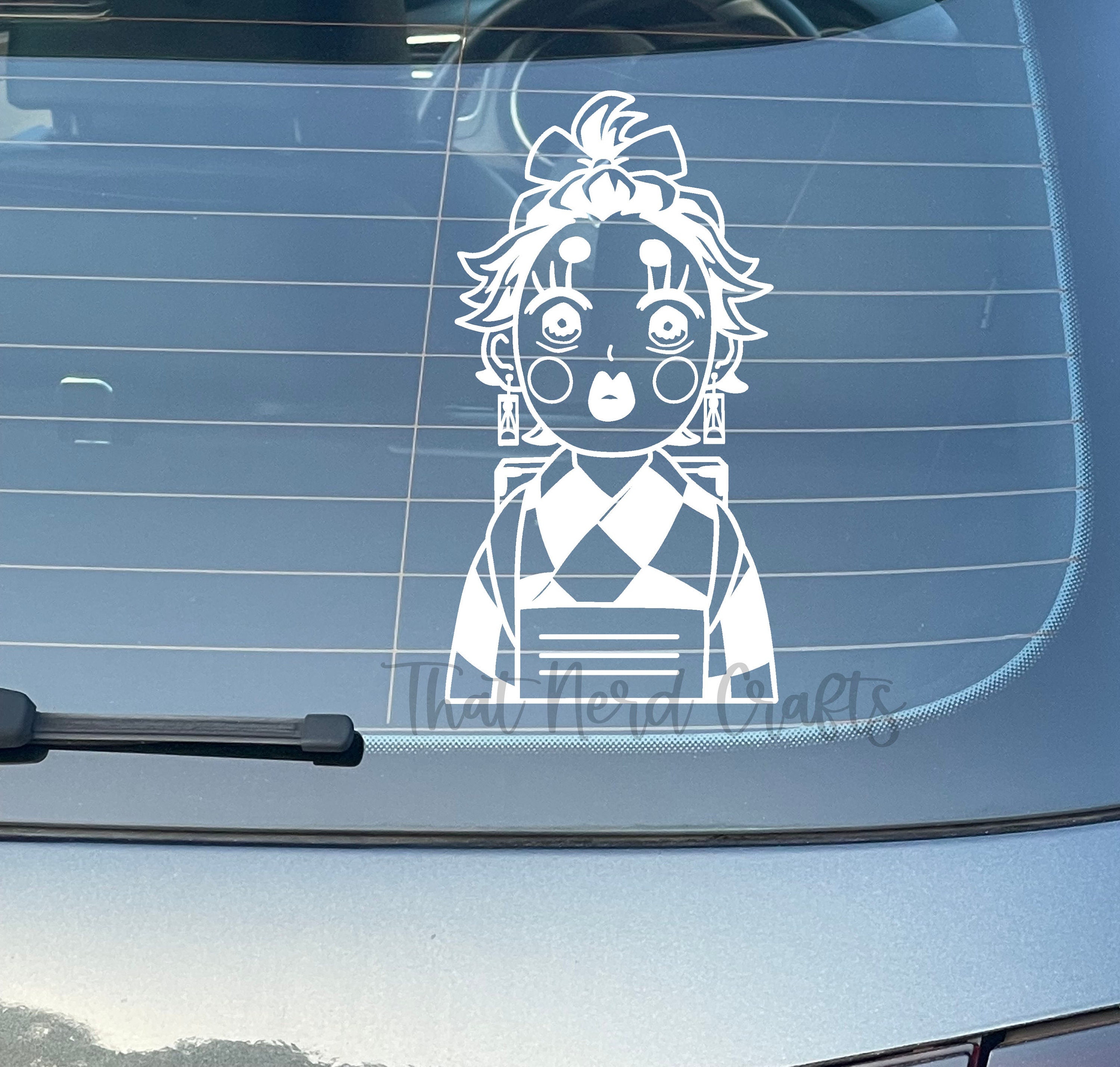 Tanjiro Kamado Demon Slayer Weatherproof Anime Sticker 6 Car Decal