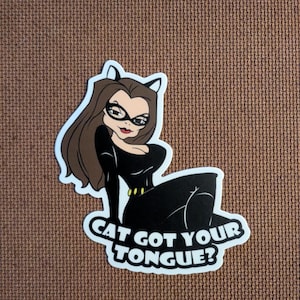 Catwoman vinyl sticker