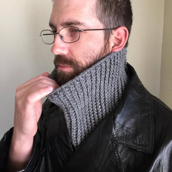 Mens Crochet Cowl Pattern | Etsy