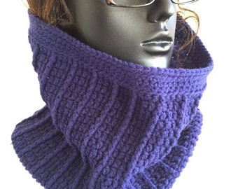 Crochet Cable Cowl Pattern