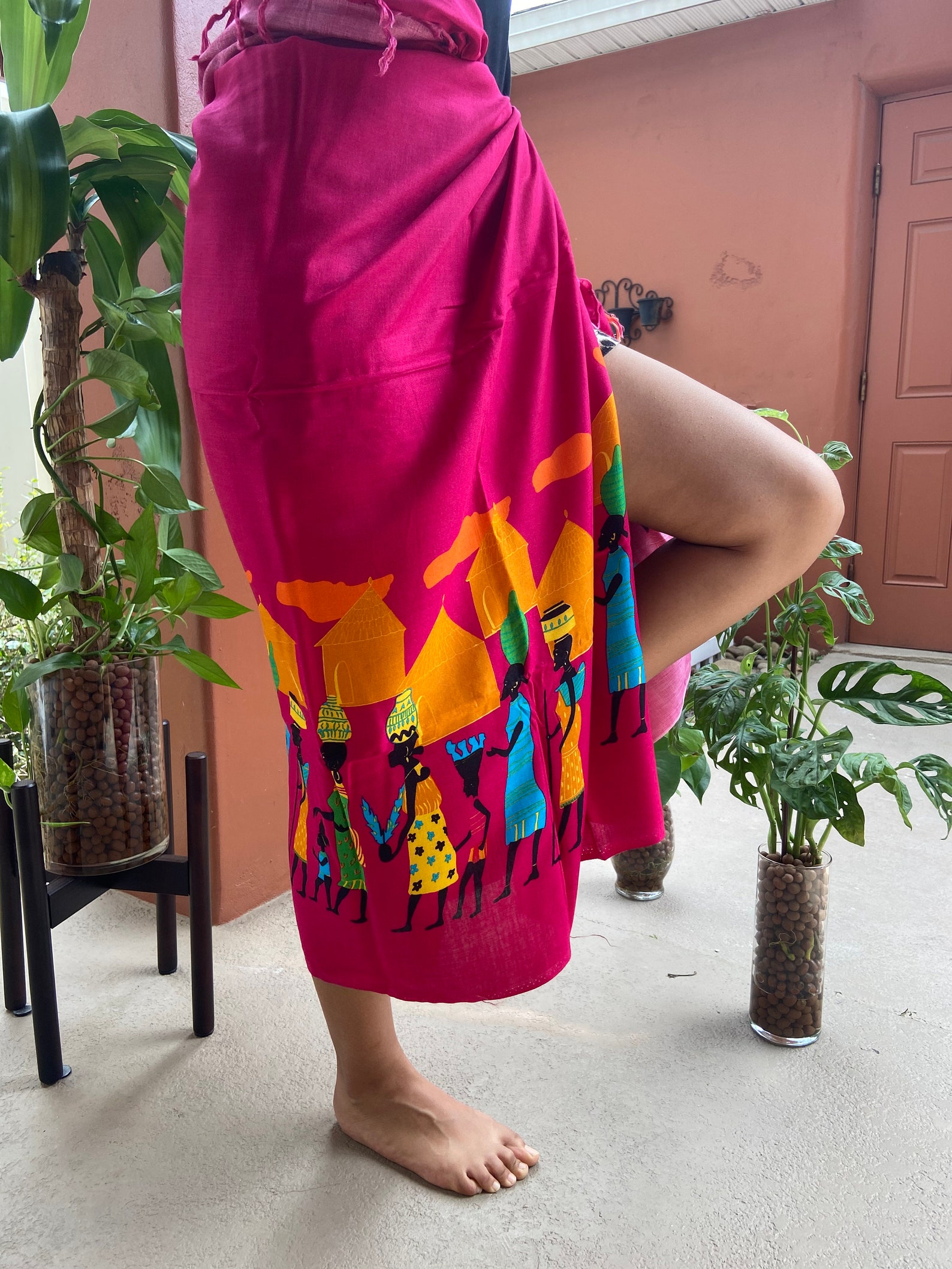 African Sarong Wraparound Coverup Dancing Masai Etsy