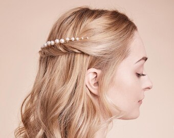 GABRIELLE - Bridal hair comb with pearls