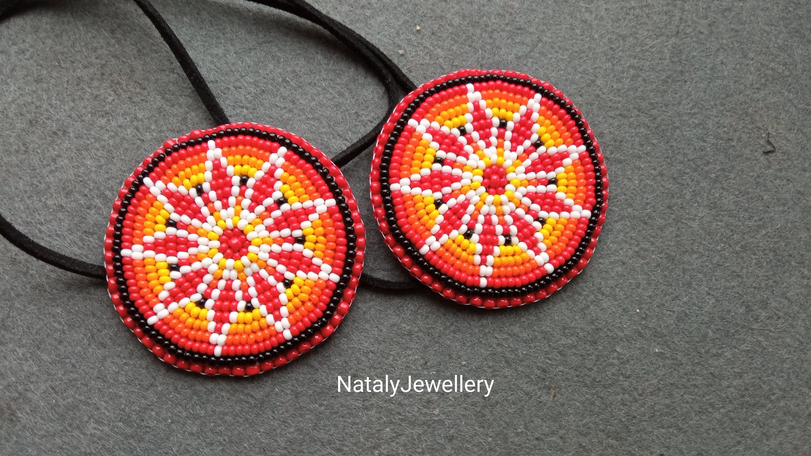 Star rainbow hair ties Native American hair ties Beaded boho Etsy