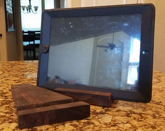 Walnut Tablet or Phone Stand