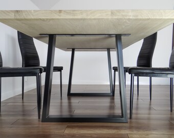 Metal Dining Table Legs Etsy