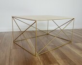 Metal Bedside Table Base CHARLIE, S size (55x55cm). Mid Century Modern End Table Legs. Steel Side Table Base by StaloveStudio