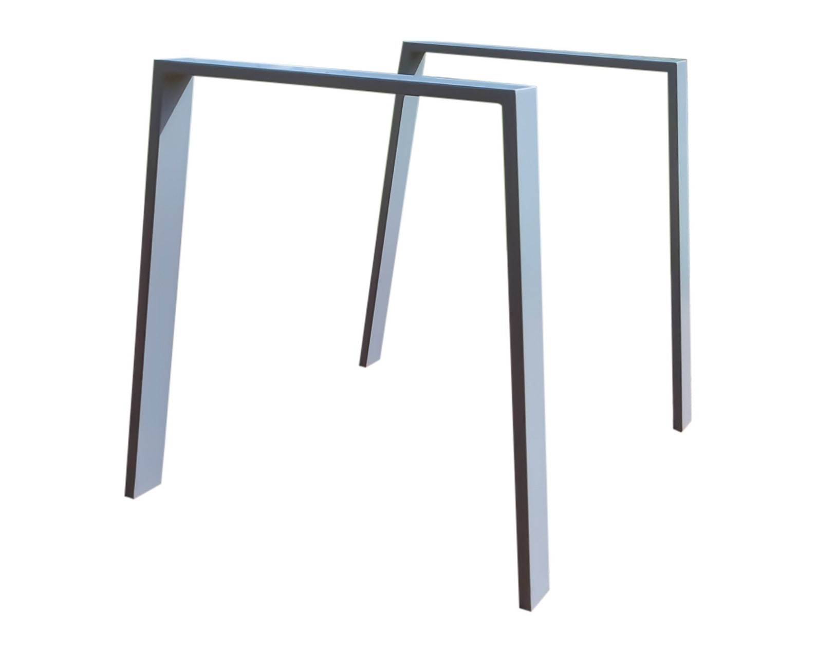 Metal Dining Table Legs Set2. Modern Steel Table Legs. Etsy