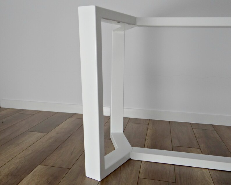 Steel Dining Table Frame AURA 80x40mm Steel Metal Table Legs Etsy UK