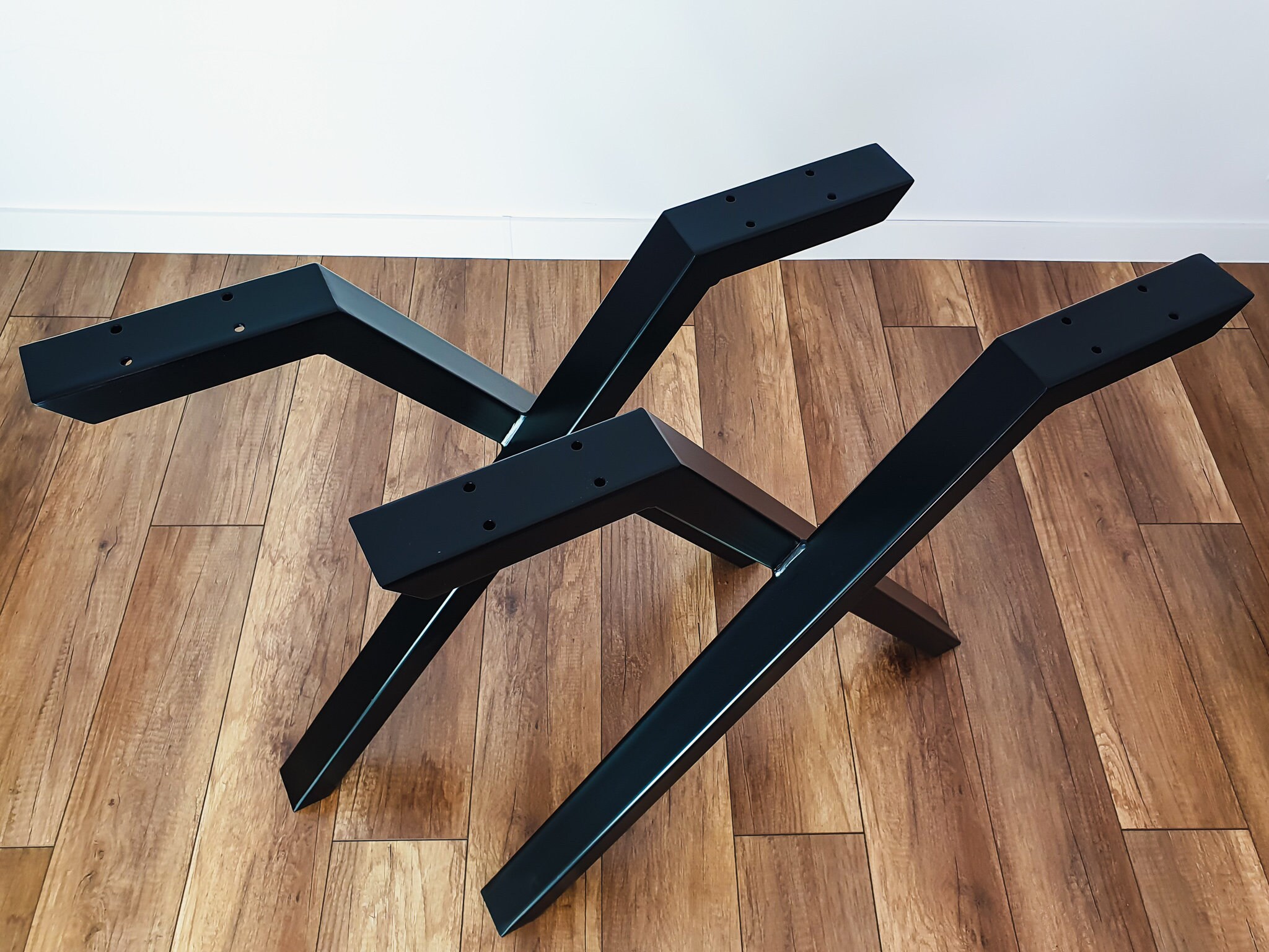 Metal Dining Table Legs. Desk Legs. Xshape Table Legs. Etsy UK