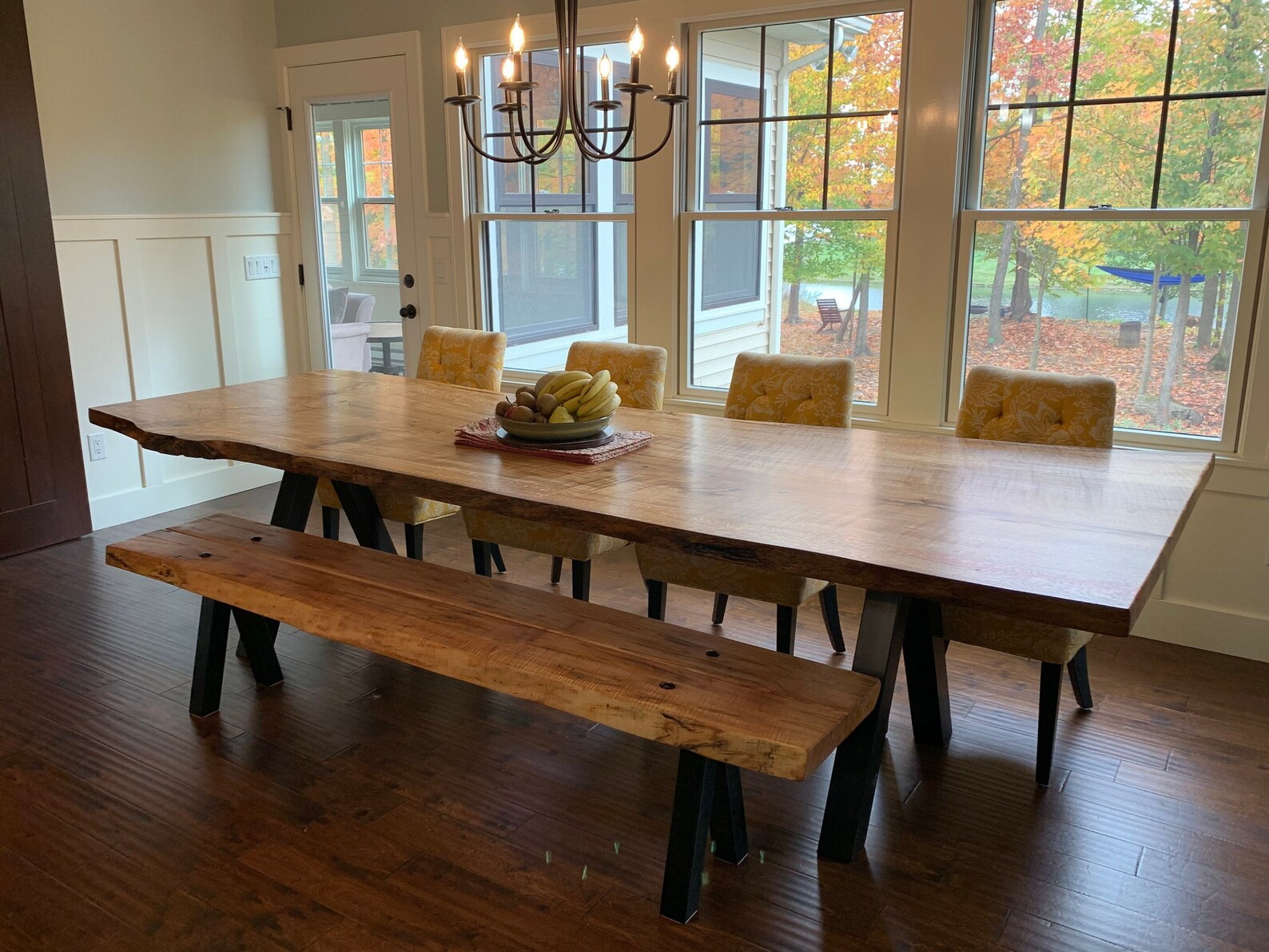 Metal Dining Table Legs. Farm House Table Legs. Heavy Duty Metal Desk ...