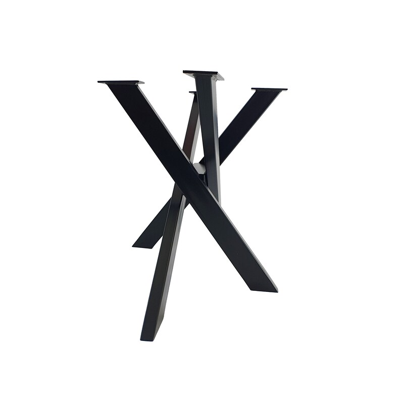 Metal Dining Table Legs. Industrial Spider Steel Dining Table Etsy