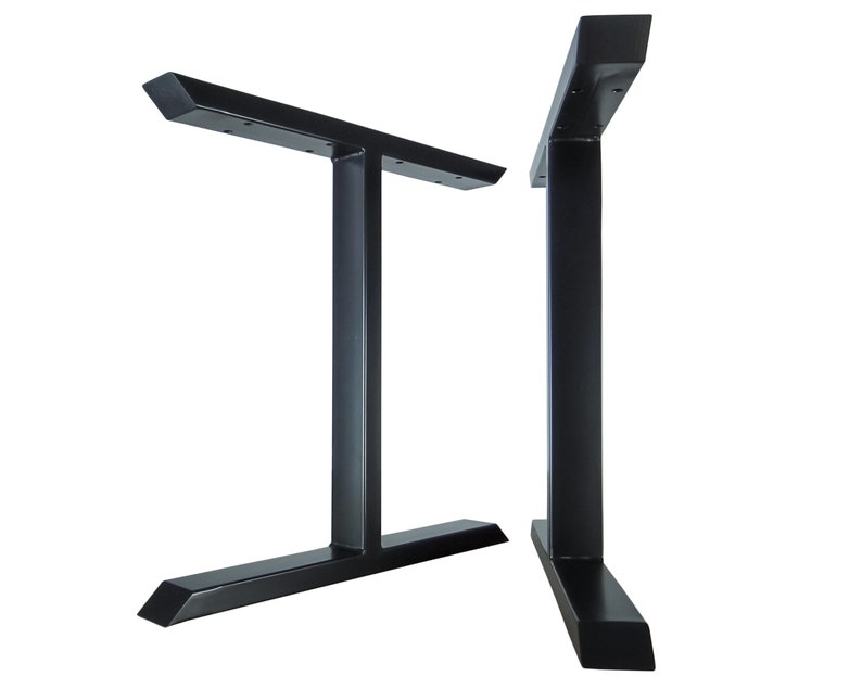 Metal Dining Table Legs set of 2. Gold Steel Table Legs. Etsy