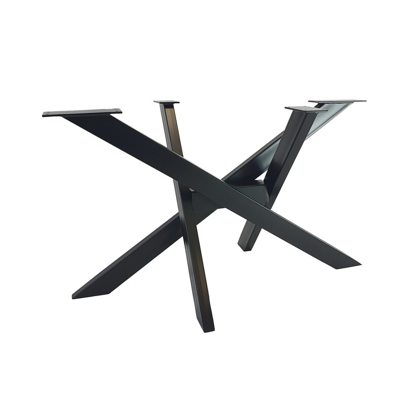 Metal Dining Table Legs. Industrial Spider Steel Dining Table Etsy