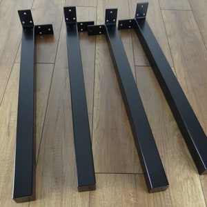 Metal Legs Set of 4. Sturdy steel legs for your table or desk. image 2