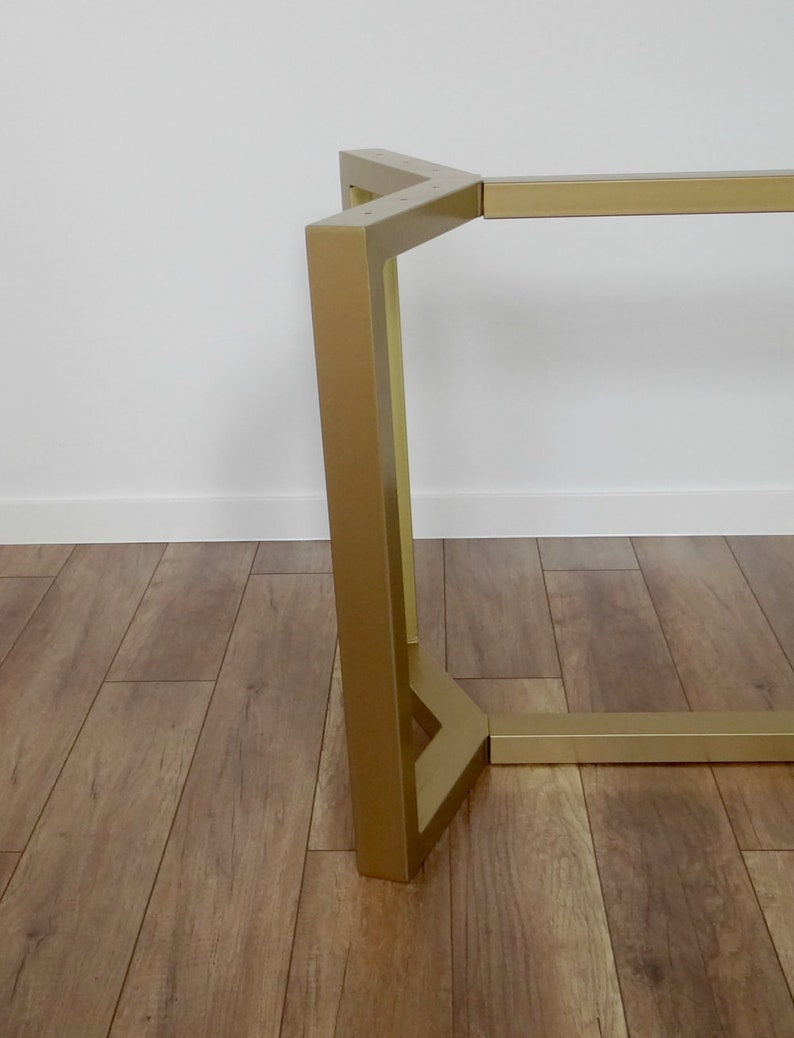 Steel Dining Table Frame AURA Metal Table Legs Steel Table Etsy UK