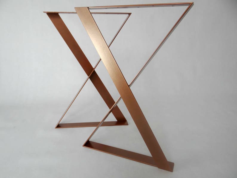 steel table legs modern desk legs iron table legs 2 XZ Metal Dining Table Legs set