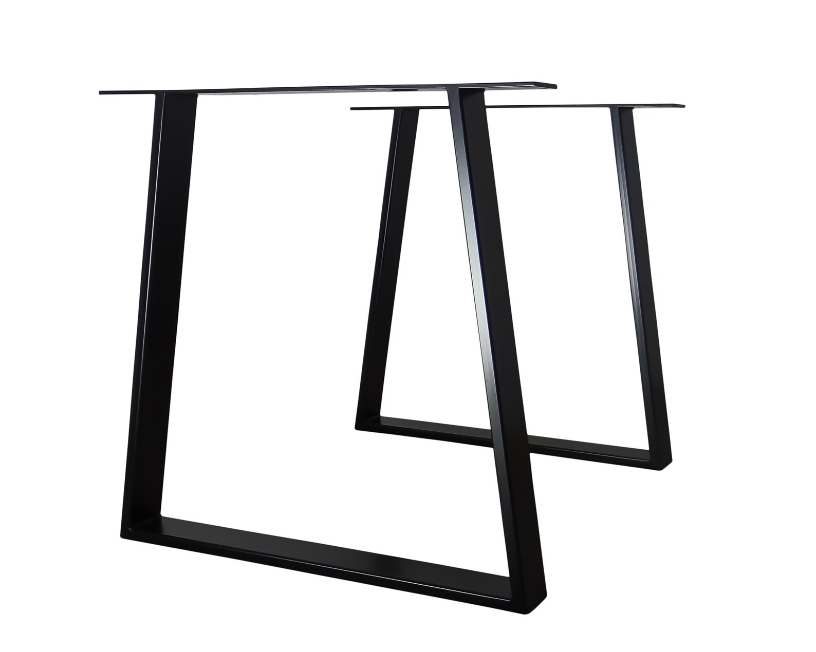 Metal Dining Table Legs set of 2. Steel Table Legs Etsy