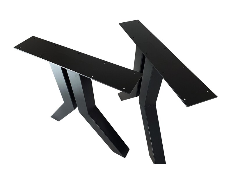 Metal Dining Table Legs. Industrial Kitchen Table Legs. Heavy Etsy