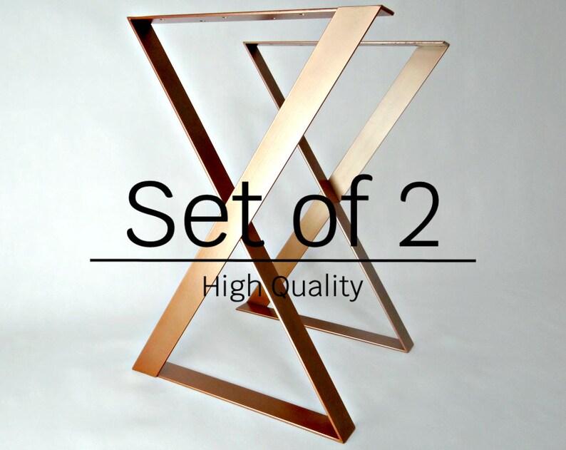 steel table legs modern desk legs iron table legs 2 XZ Metal Dining Table Legs set